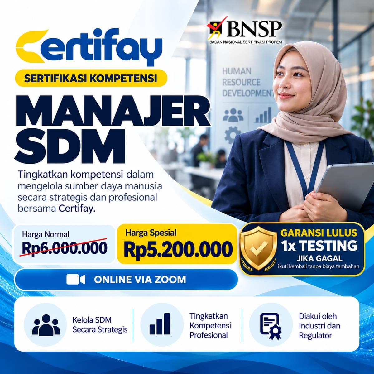 Manager SDM - Sertifikasi BNSP