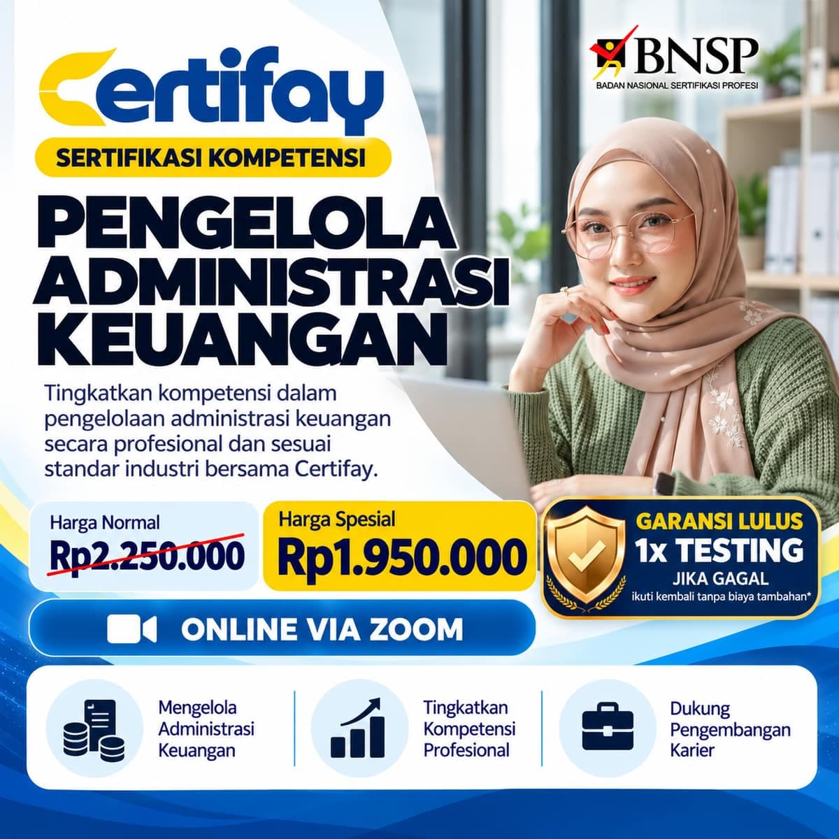 Pengelola Administrasi Keuangan - Sertifikasi BNSP